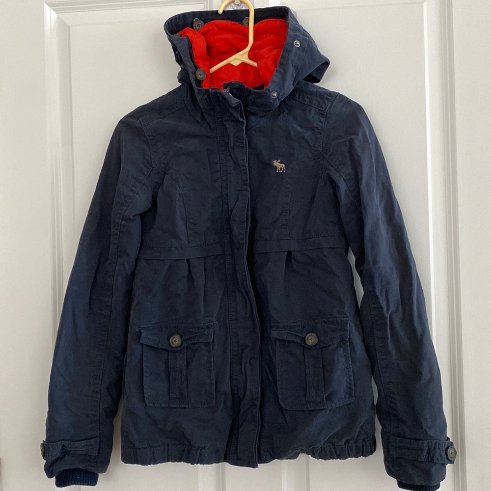 Abercrombie Kids Navy Cargo Jacket
